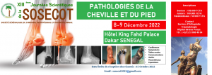 XIIIèmes journées scientifiques de la société sénégalaise de chirurgie orthopédique et traumatologique